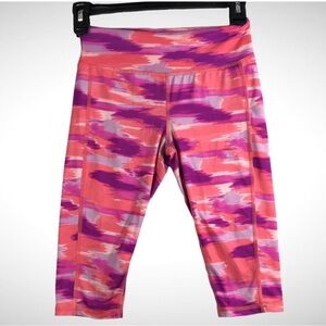 Danskin Now Fitted Athletic Exercise Yoga Shorts Pink Size Medium 7-8!